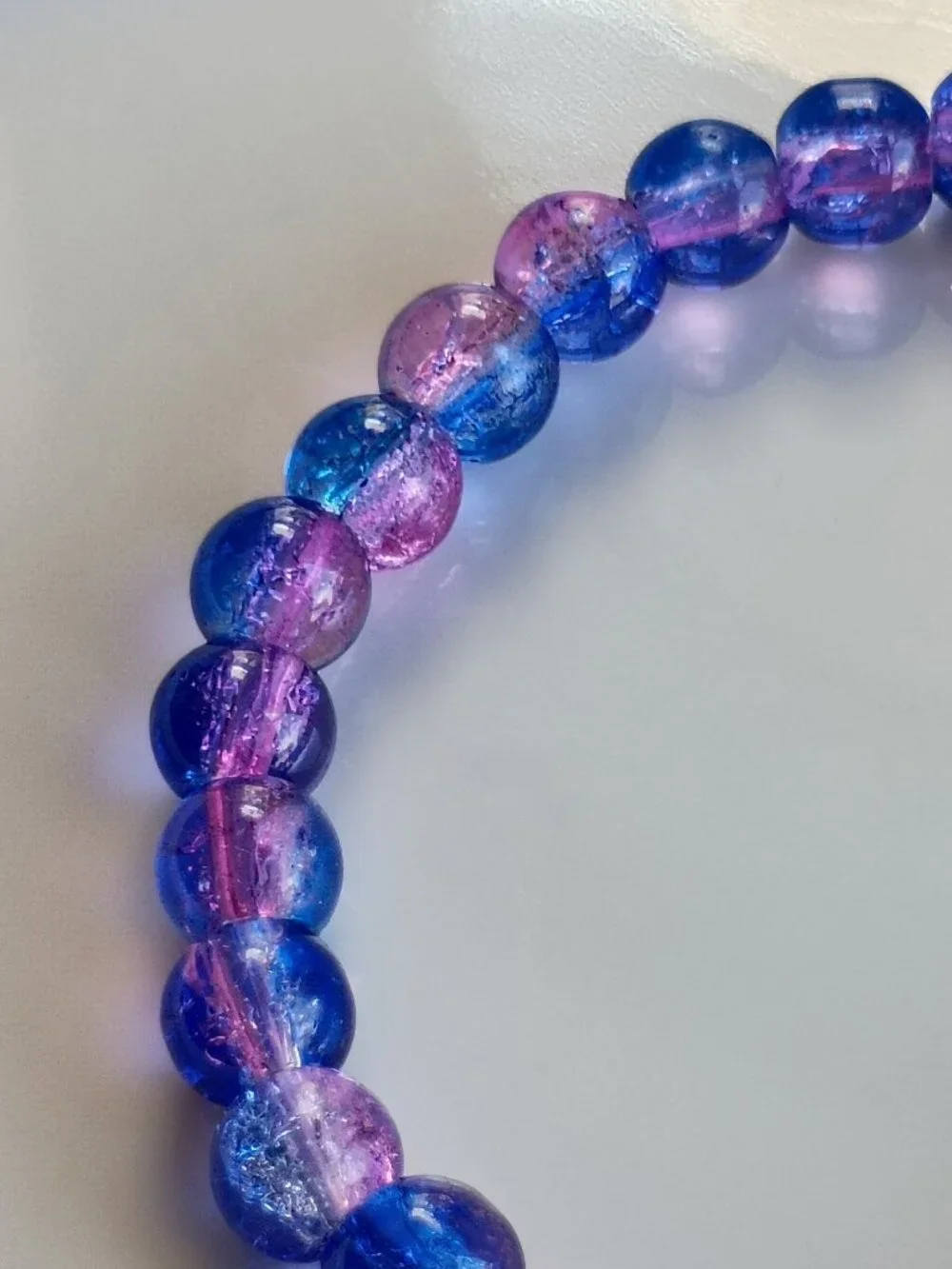 Starlit Planet Kids Bracelet | Handmade Glass Beaded Bracelet | 5.5